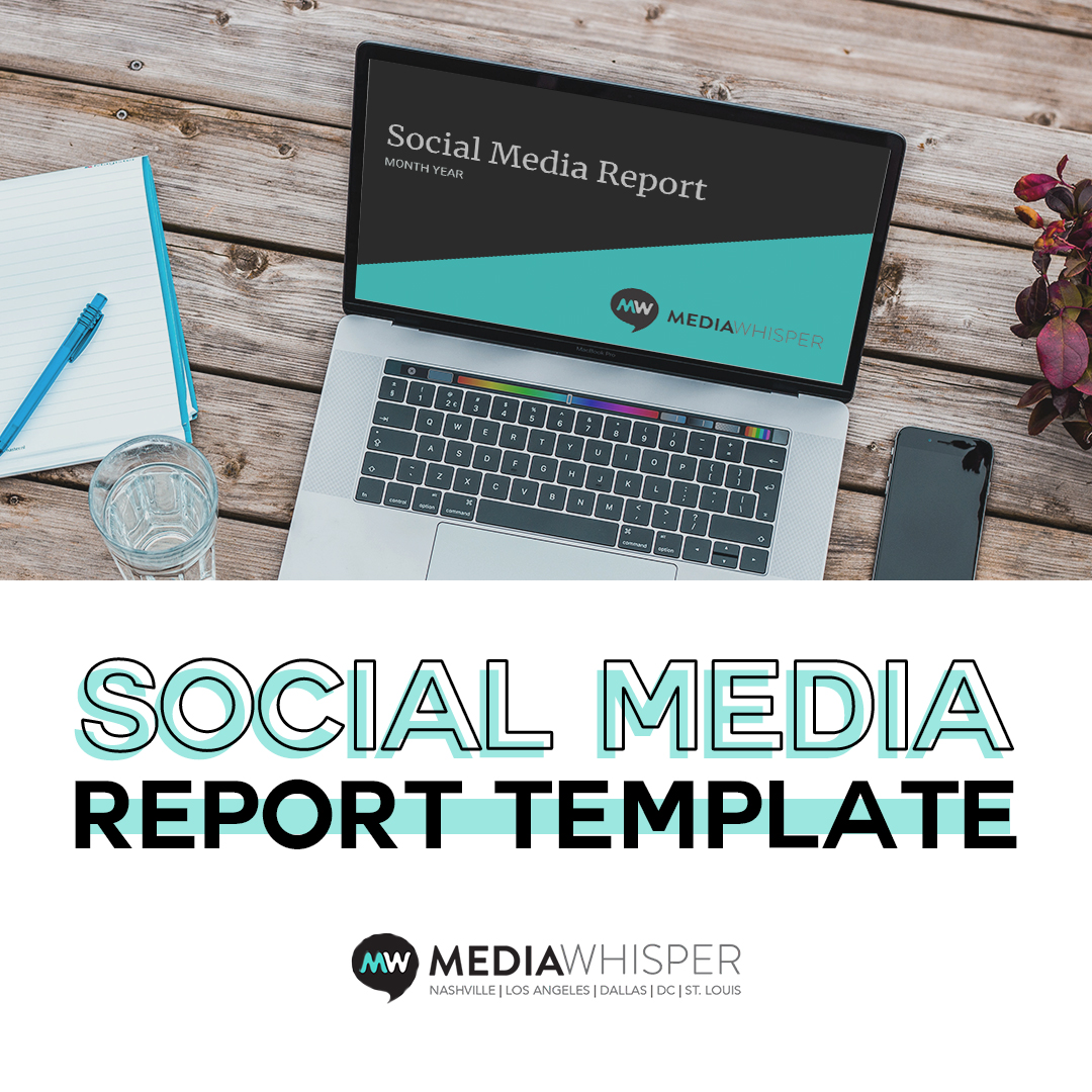 Social Media Report Template Media Whisper